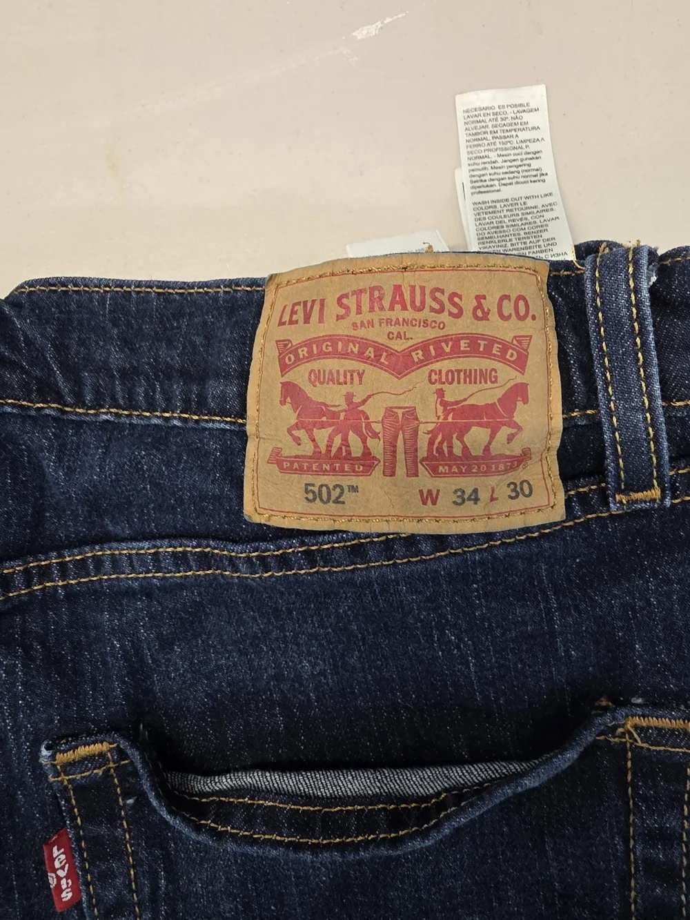 Levi's 502 Jeans Men's Size 34x30